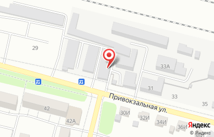 Автомойка Атмосфера на Привокзальной улице на карте