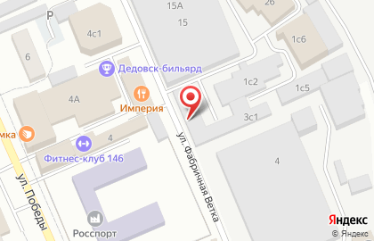 Автомойка на ул. Фабричная Ветка, 1 ст1 на карте