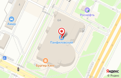 Магазин профессиональной косметики и парикмахерских инструментов Архитектор красоты на Панфиловском проспекте на карте