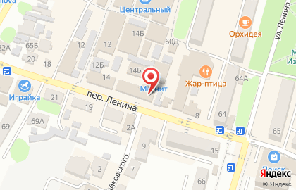 Агентство недвижимости Лекс на улице Ленина на карте