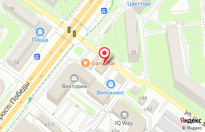 Магазин-бар Хмельная лавка в Октябрьском районе на карте