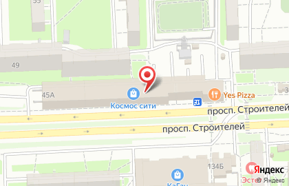 ООО Снежинка на проспекте Строителей на карте