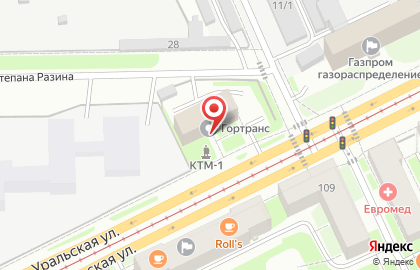 Гортранс в Перми на карте