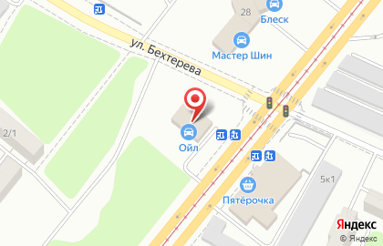 Автоцентр оil Service на Московской улице, 2а на карте