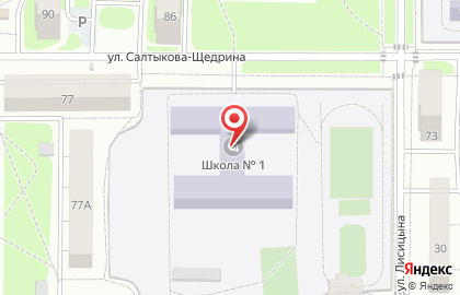 Спортивный клуб Лига на улице Салтыкова-Щедрина на карте