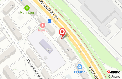 Аптека в Хабаровске на карте