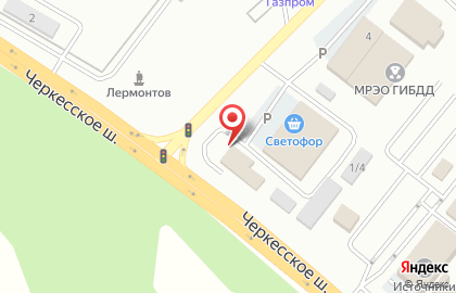 Супермаркет Светофор на Промышленной улице на карте