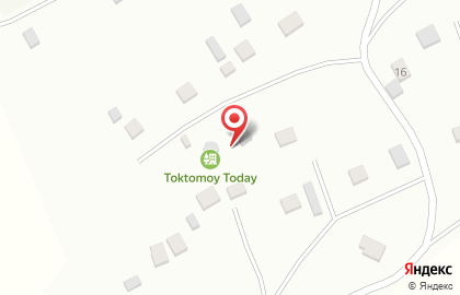 База отдыха Toktomoy Today на карте