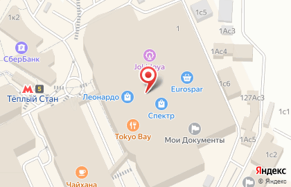 Банкомат ЮниКредит Банк в Ясенево на карте