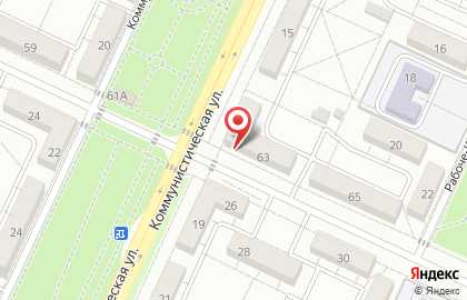 Кредитный союз ВКБ-Кредит на Коммунистической улице на карте