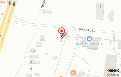 Магазин пиломатериалов У Ирины на Омской улице на карте