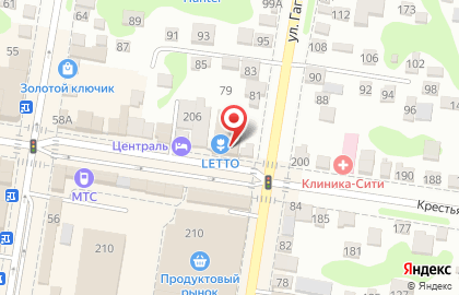 Садовый центр LETTO на Крестьянской улице на карте
