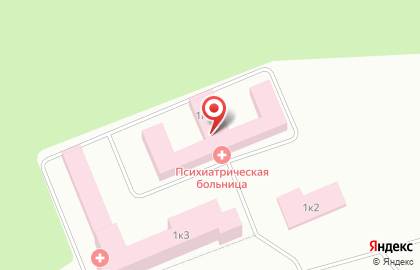 Свердловская областная клиническая психиатрическая больница на карте