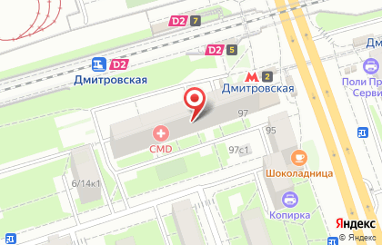 Московское бюро ремонта на Бутырской улице на карте