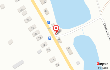 Магазин Весна на Центральной улице на карте