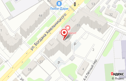 Частное охранное предприятие Алекс Патруль Иваново на улице Богдана Хмельницкого на карте