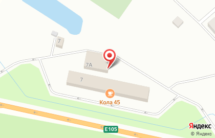 Автомойка легковых и грузовых автомобилей Кола 45 на карте