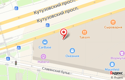 Магазин мужской одежды Henderson на Кутузовском проспекте на карте