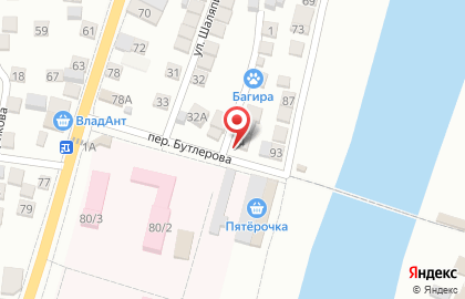 Правый берег на карте