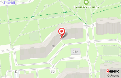 Торгово-сервисный центр Service-V на улице Осенняя на карте