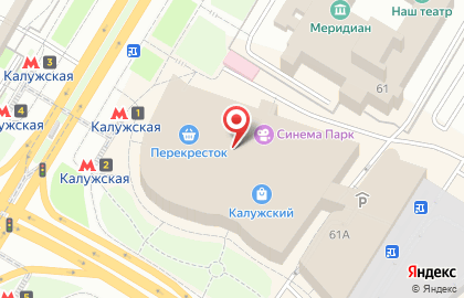 Теремок на Калужской на карте