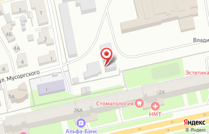 Столовая Владимирпассажиртранс на карте