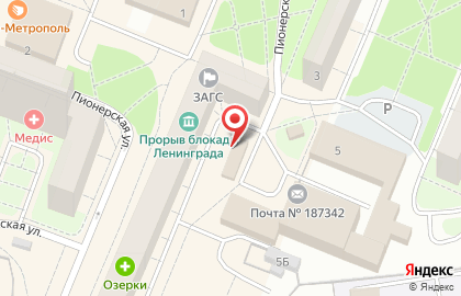 Магазин овощей и фруктов в Санкт-Петербурге на карте