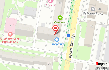 Банкомат Волго-Вятский банк Сбербанка России на проспекте Октября, 25 на карте