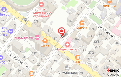 Строительная компания Мегаполис в Советском районе на карте