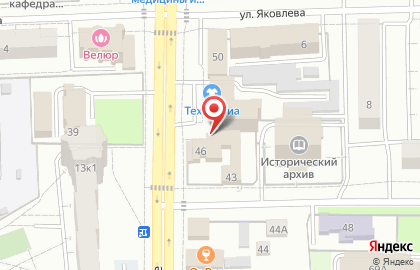 Агентство жилищного строительства Омской области на карте