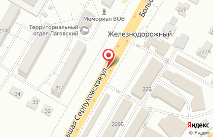 Саламандра на Большой Серпуховской улице на карте