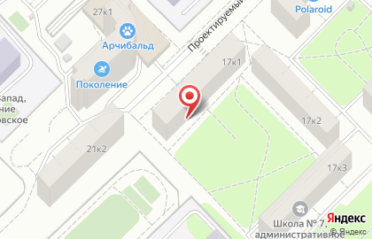 Средняя общеобразовательная школа №7 с дошкольным отделением в Москве на карте