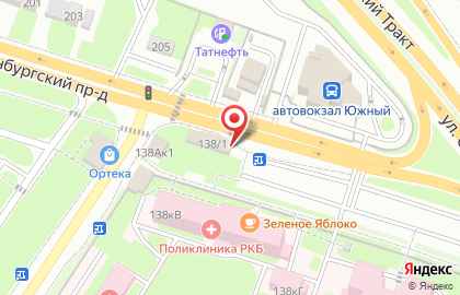 Аптека Здоровая семья на Оренбургском тракте на карте