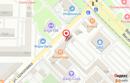 Компания РосКварц на улице Цоколаева на карте