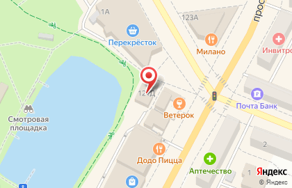 Пиццерия Соренто на проспекте Ленина на карте