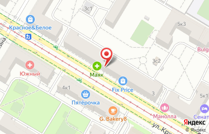 Торговая компания Нуга Бест на улице Кржижановского на карте
