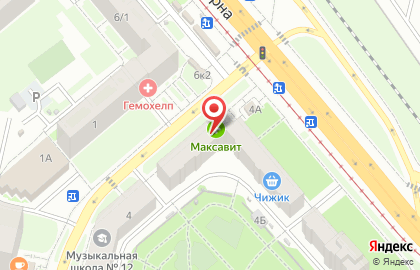 Мастерская по ремонту часов на улице Коминтерна на карте
