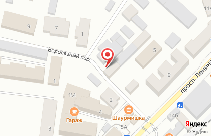 Аквариус в Балтийске на карте
