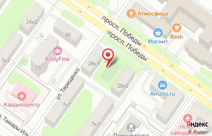Уютный дом на проспекте Победы на карте