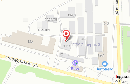 Автосервис Life-Motors на ​Автодорожной на карте
