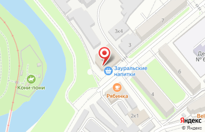 Торговая компания Зауральские напитки на карте