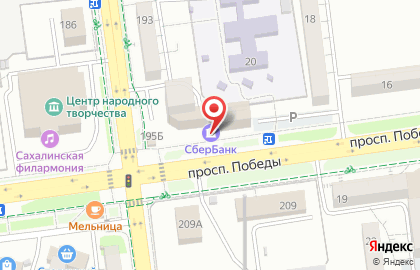 СберБанк на Комсомольской на карте