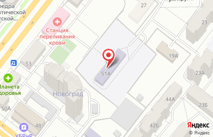Детский сад # 74 на карте