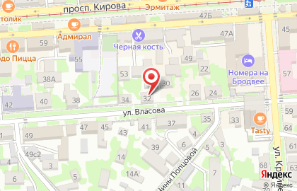 Магазин эротических товаров Джой на улице Власова на карте