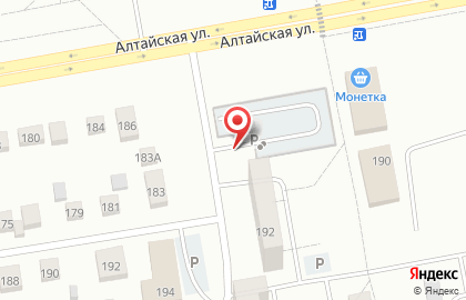 Автостоянка в Екатеринбурге на карте