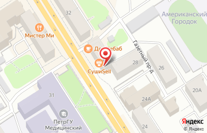 Мясной магазин, ИП Тикка М.А. на карте