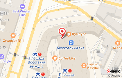 Банкомат СберБанк в Санкт-Петербурге на карте