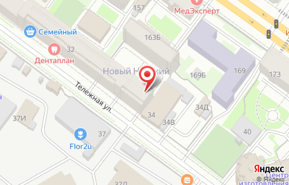 Тележная, 32 на карте