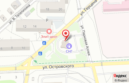 Автомойка в Калининграде на карте