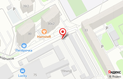 Автостоянка в Перми на карте